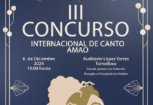 La AMAO presenta su III Concurso Internacional de Canto AMAO, al que añade el «Premio Miguel Huertas» al mejor pianista repertorista