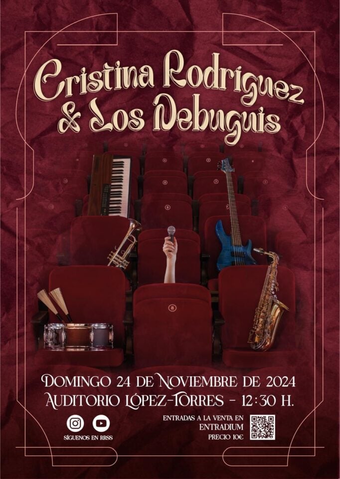 ¿Te apuntas a la celebración de Cristina Rodríguez & Los Debuguis en Tomelloso?