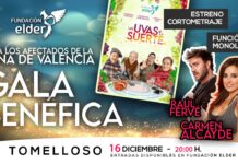 Fundación Elder celebrará una Gala Benéfica para los afectados por la DANA en Valencia, con Carmen Alcayde y Raúl Fervé