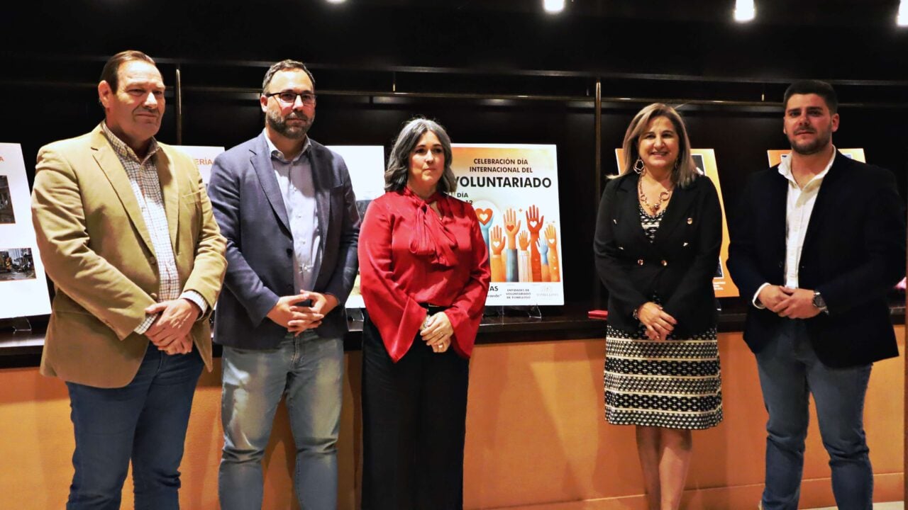 Tomelloso celebra el Día del Voluntariado con un emotivo homenaje a quienes dan su tiempo por los demás