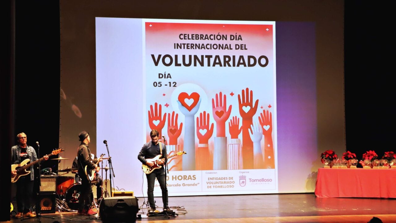 Tomelloso celebra el Día del Voluntariado con un emotivo homenaje a quienes dan su tiempo por los demás