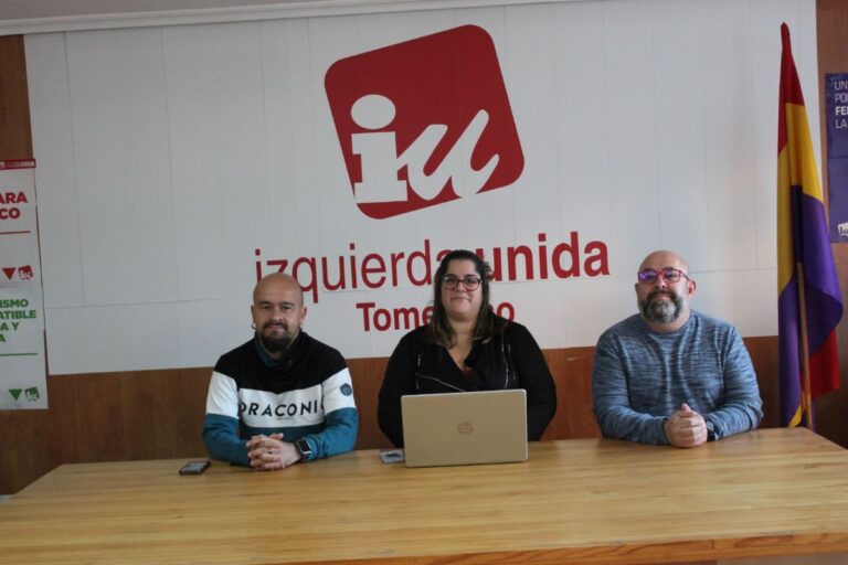 IU Tomelloso celebra el apoyo federal de la formación a que haya tren en la comarca