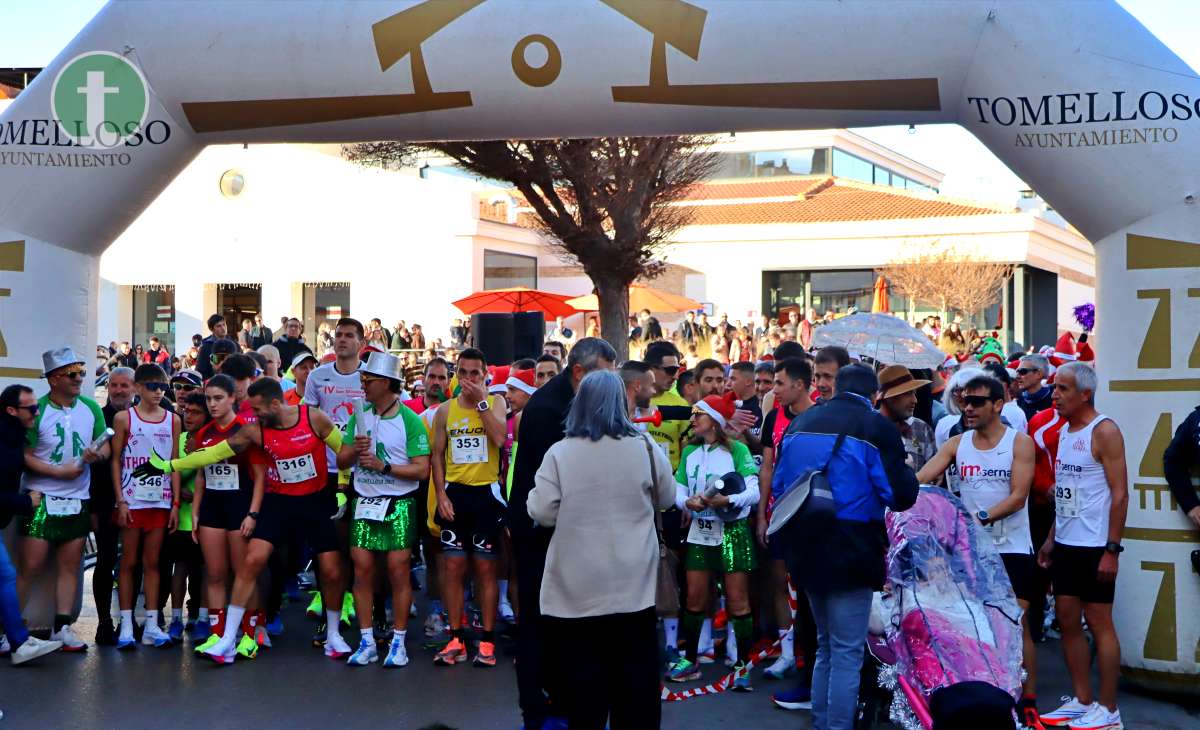 La IV San Silvestre Tomellosera despide 2024 entre deporte, disfraces y solidaridad