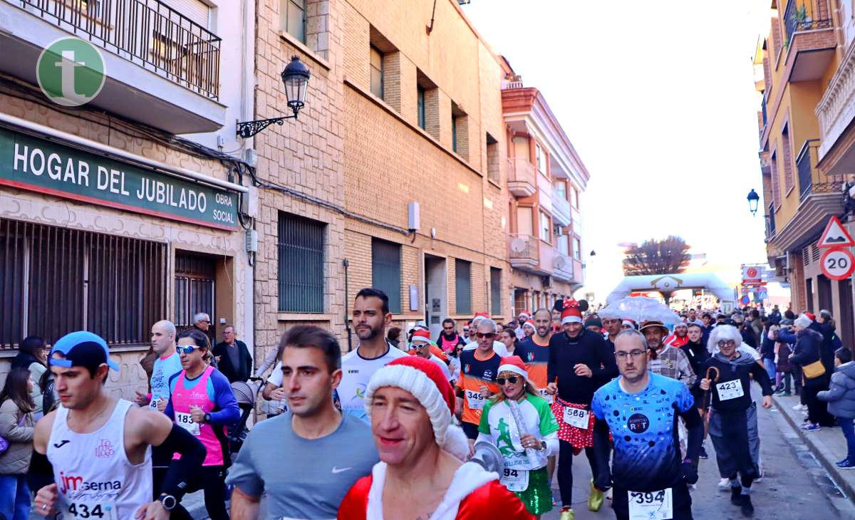 La IV San Silvestre Tomellosera despide 2024 entre deporte, disfraces y solidaridad