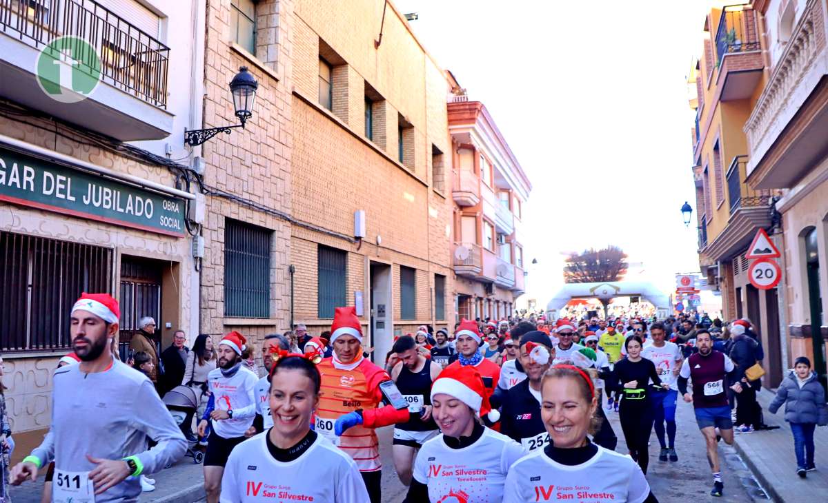 La IV San Silvestre Tomellosera despide 2024 entre deporte, disfraces y solidaridad