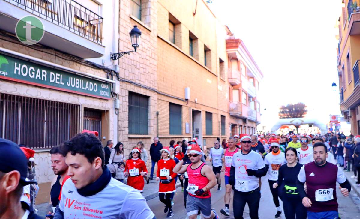 La IV San Silvestre Tomellosera despide 2024 entre deporte, disfraces y solidaridad