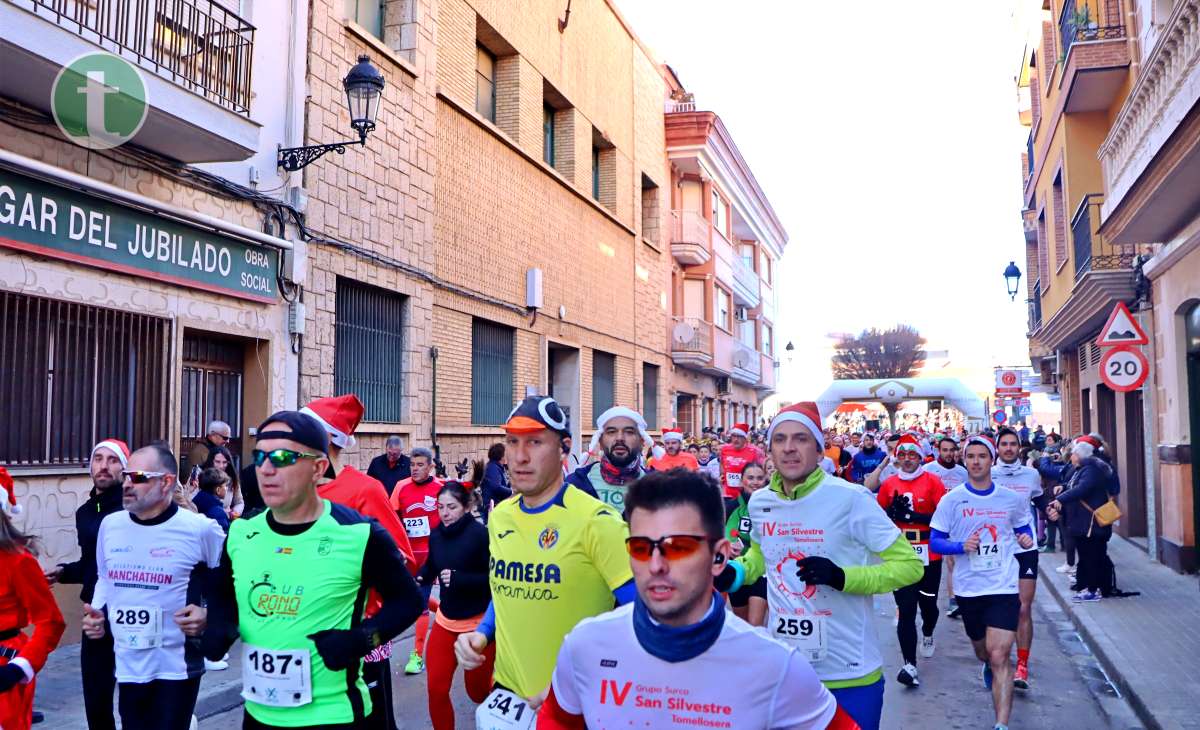 La IV San Silvestre Tomellosera despide 2024 entre deporte, disfraces y solidaridad