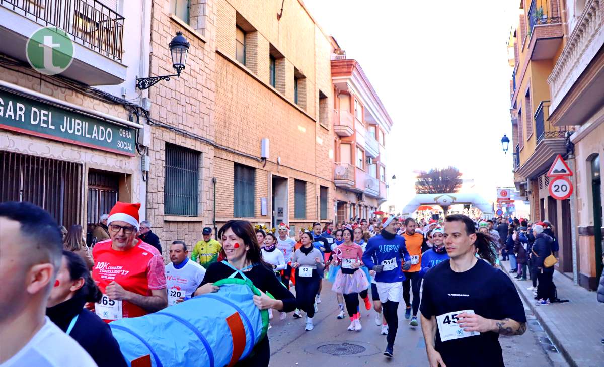 La IV San Silvestre Tomellosera despide 2024 entre deporte, disfraces y solidaridad