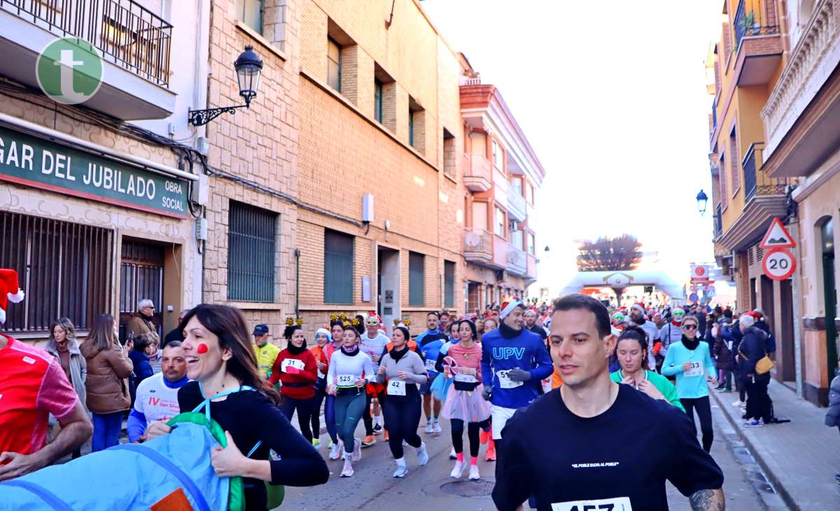 La IV San Silvestre Tomellosera despide 2024 entre deporte, disfraces y solidaridad