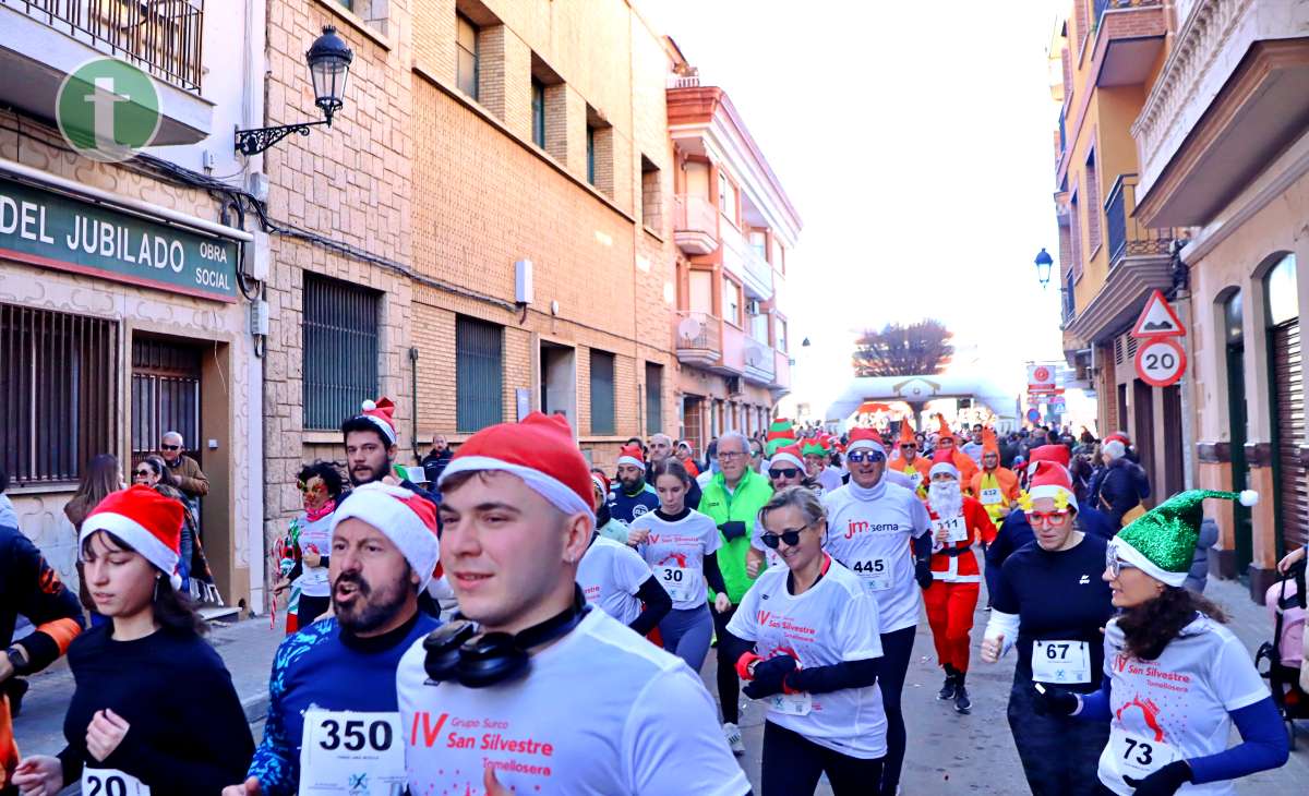 La IV San Silvestre Tomellosera despide 2024 entre deporte, disfraces y solidaridad