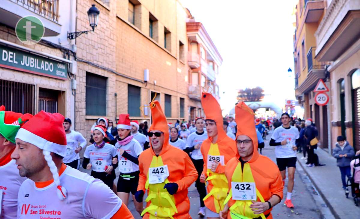 La IV San Silvestre Tomellosera despide 2024 entre deporte, disfraces y solidaridad