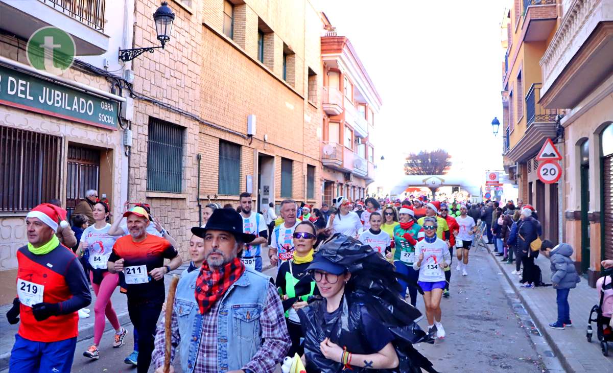 La IV San Silvestre Tomellosera despide 2024 entre deporte, disfraces y solidaridad