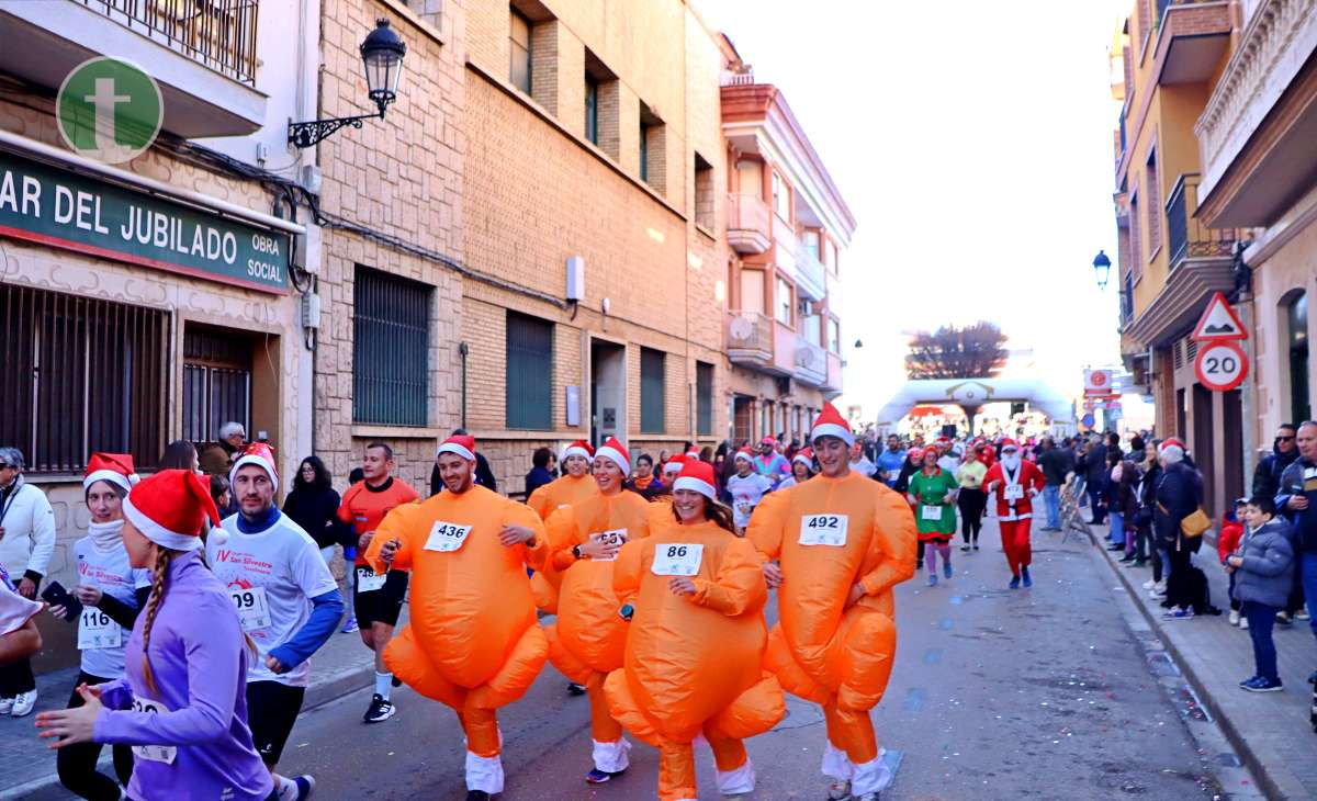 La IV San Silvestre Tomellosera despide 2024 entre deporte, disfraces y solidaridad