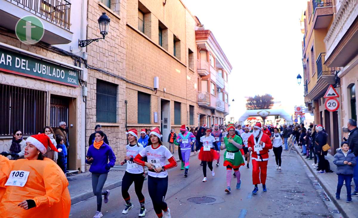 La IV San Silvestre Tomellosera despide 2024 entre deporte, disfraces y solidaridad