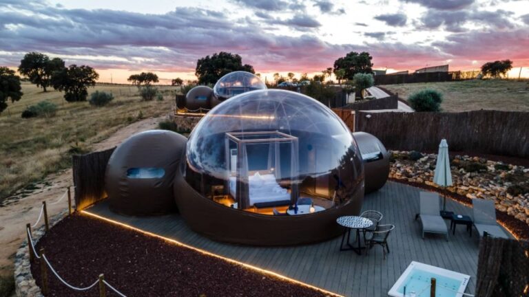 Llega San Valentín: 7 hoteles burbuja para darse una escapada romántica en Castilla-La Mancha