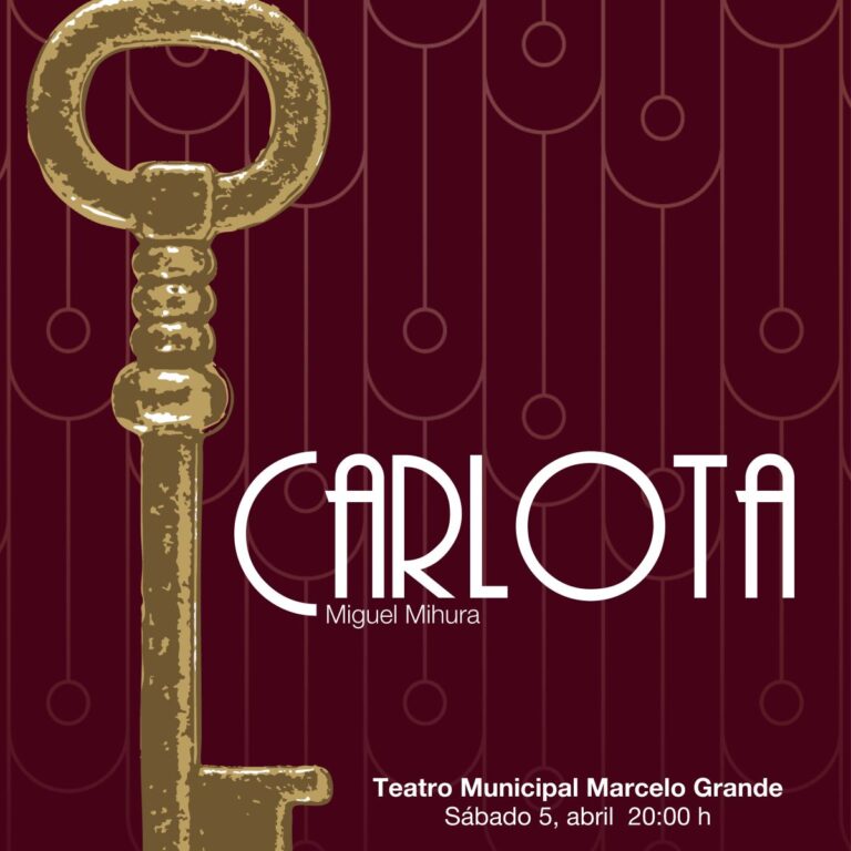 Platea Teatro presenta la comedia policíaca «Carlota» este sábado 5 en Tomelloso