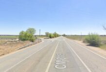 Corte temporal en la carretera de Argamasilla a Ruidera por obras