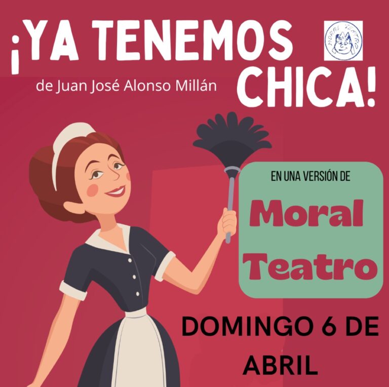 «Ya tenemos chica», la obra de Moral Teatro, llega este domingo a Tomelloso