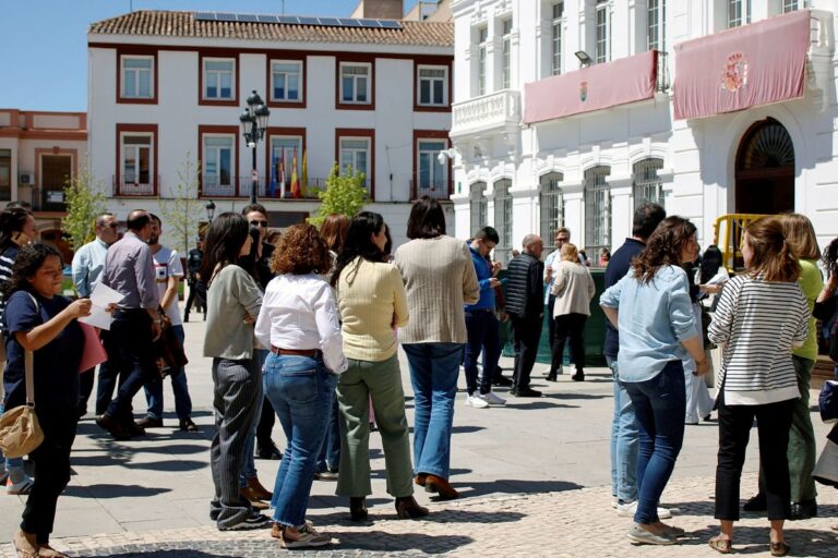 Éxito en un simulacro de evacuación realizado en el Ayuntamiento de Tomelloso