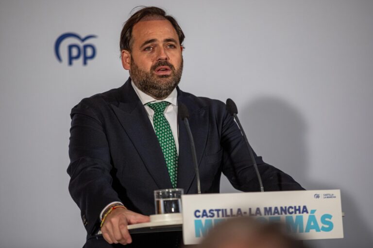 Núñez propone que con el agua de Castilla-La Mancha rieguen «prioritariamente» los castellanomanchegos
