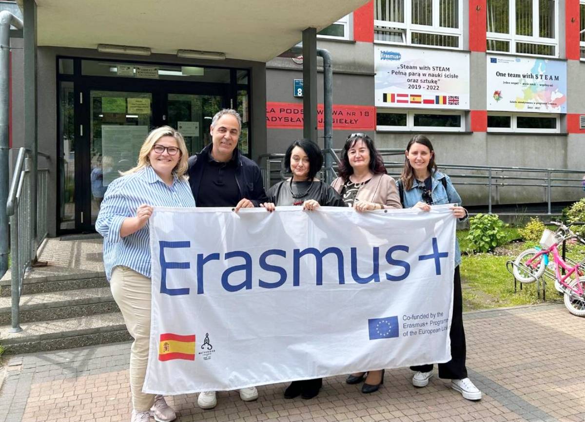 El CEIP Maternidad de Tomelloso aprende sobre inclusión en las aulas de Polonia