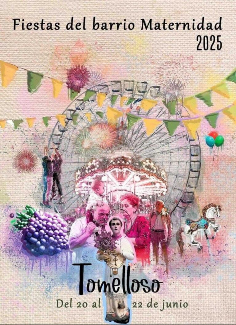 Presentado el cartel de las Fiestas del Barrio Maternidad 2025