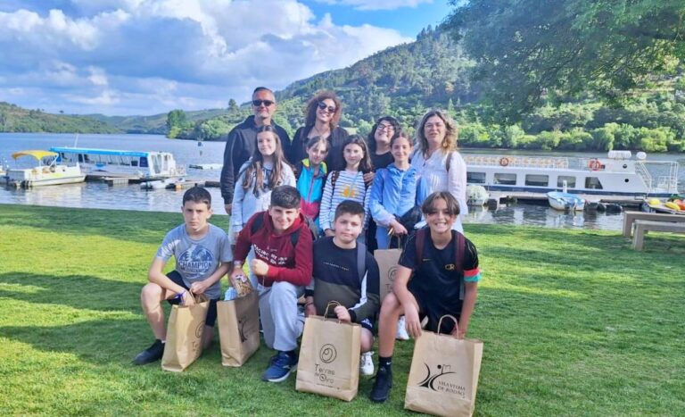 Ocho alumnos del CEIP Maternidad viven una experiencia educativa internacional en Portugal