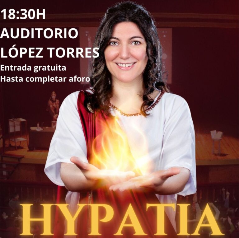 «Hypatia y El Hidrógeno», la historia de la primera mujer científica, llega a Tomelloso
