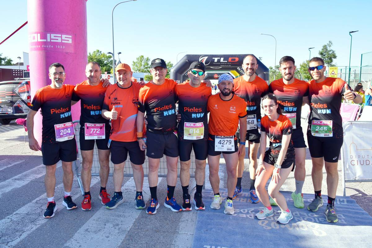 Los Pieles Run brillan en asfalto y montaña: grandes actuaciones en la 10K Nocturna de Albacete y la 10K de Pedro Muñoz