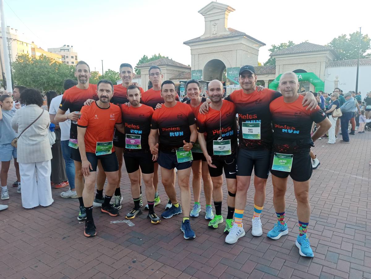Los Pieles Run brillan en asfalto y montaña: grandes actuaciones en la 10K Nocturna de Albacete y la 10K de Pedro Muñoz