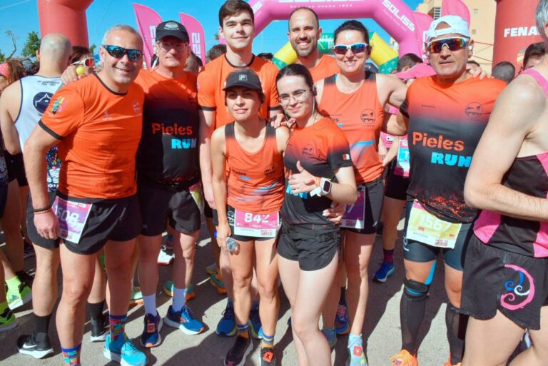 “Los Pieles Run” brillan en asfalto y montaña: gran actuación en la 10K de Manzanares y el Trail de Jorquera