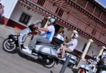 Tomelloso reúne este fin de semana a 26 clubes y 220 aficionados en el 5º Encuentro Nacional de Vespas