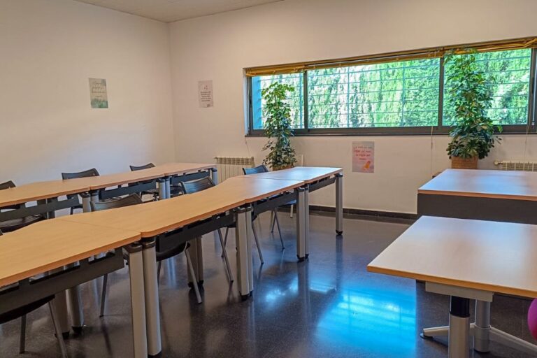 Nueva sala de estudio en el Centro Joven de Tomelloso, que estará disponible este martes