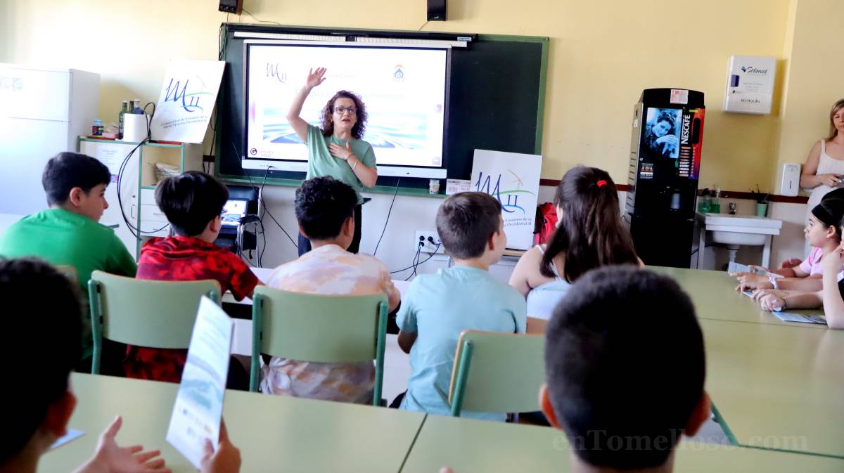 Clausura de los talleres agroambientales escolares en Tomelloso: “El agua es vida, optimízala”