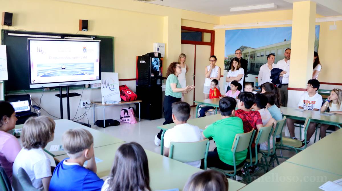 Clausura de los talleres agroambientales escolares en Tomelloso: “El agua es vida, optimízala”