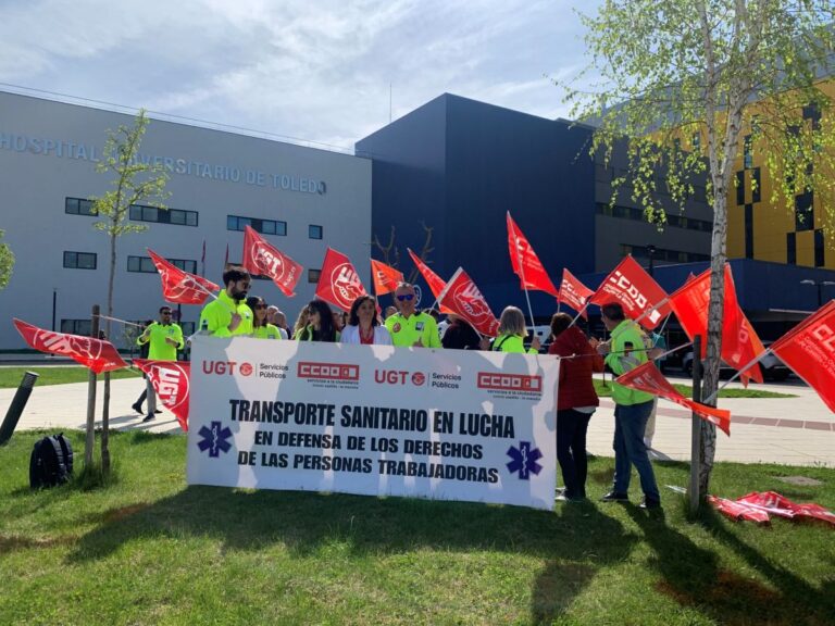 UGT y CCOO anuncian próximas reuniones con el Sescam por el conflicto laboral del Transporte Sanitario