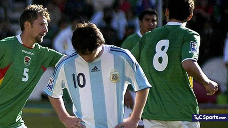 Cuando Bolivia demolió 6-1 a Argentina
