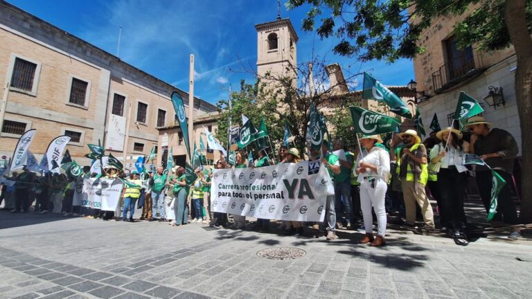 Piden «el fin de los recortes» en el Sescam y un Estatuto Marco para todos los profesionales