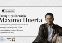El escritor y periodista Màxim Huerta estará en Argamasilla de Alba este domingo