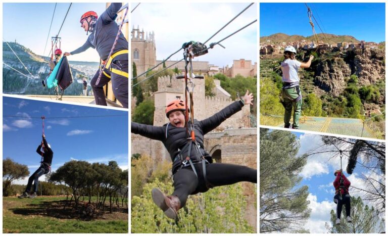 Cinco tirolinas espectaculares para disfrutar de la adrenalina sin salir de Castilla-La Mancha