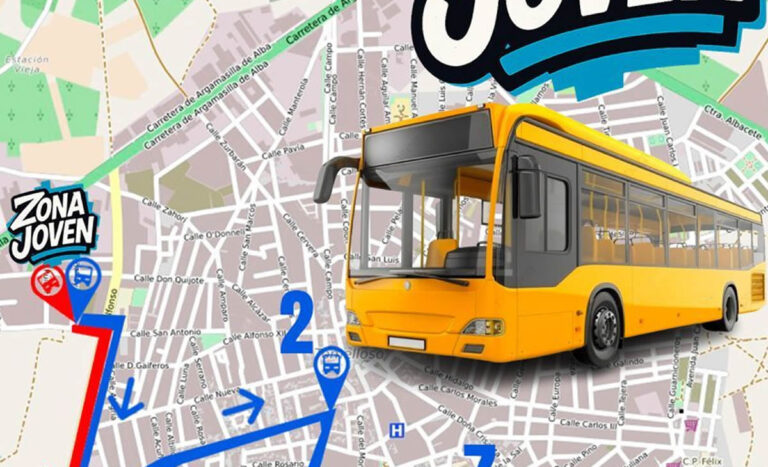 Tomelloso pone en marcha un servicio especial de bus nocturno para la inauguración de la Zona Joven