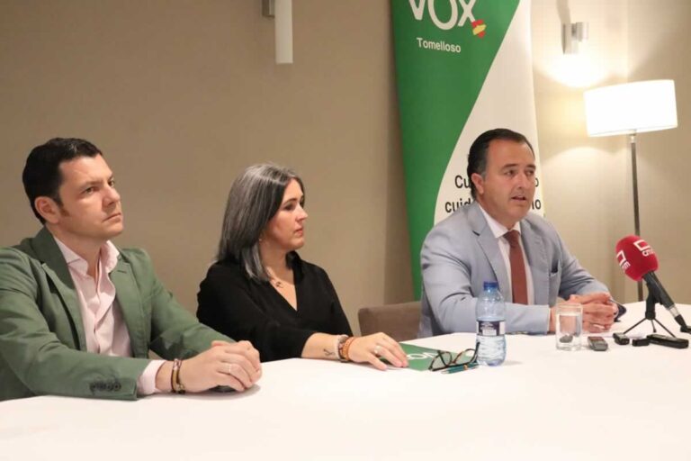 VOX Tomelloso presentará una moción para rechazar la reforma del Estatuto de Autonomía de C-LM