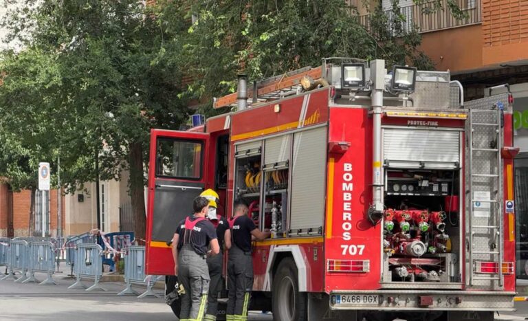Un incendio en Tomelloso deja un afectado por inhalación de humo