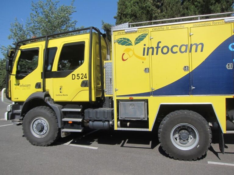 Una inversión de casi un millón de euros en C-LM para la flota de autobombas de Infocam