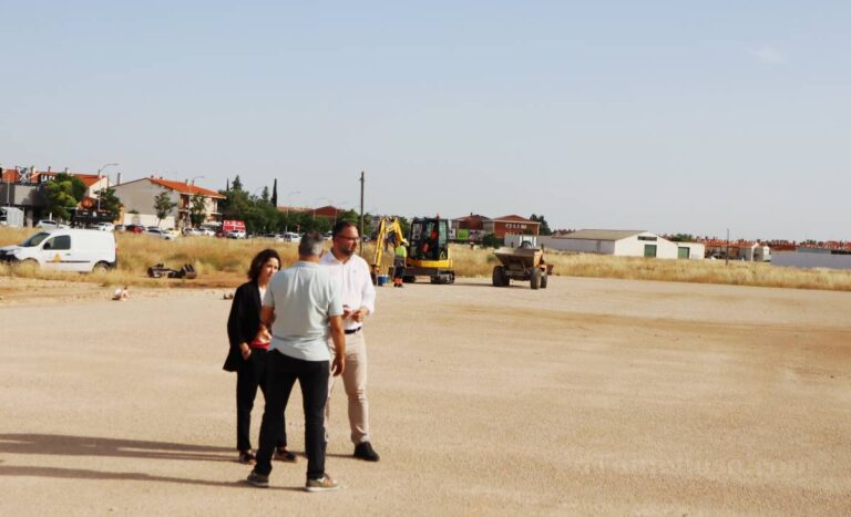 Comienzan las obras de la nueva pista de conductores de Tomelloso