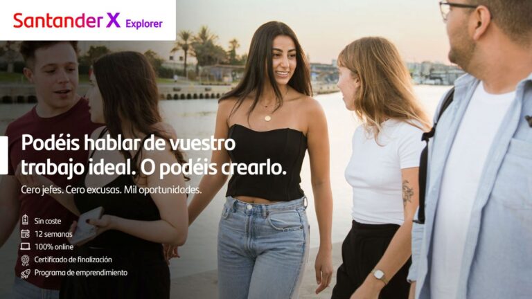 Estudiantes e investigadores de la UCLM ya puede solicitar una plaza en el programa de emprendimiento Santander X Explorer
