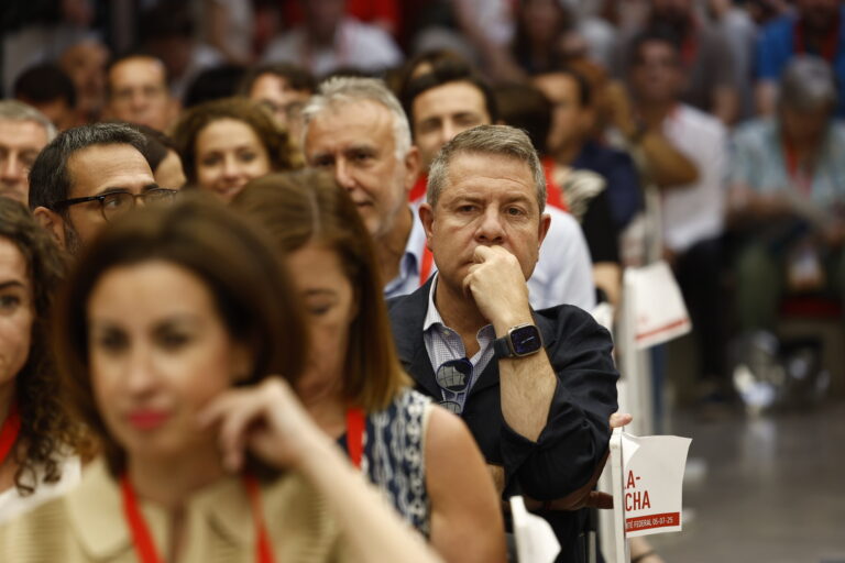 Rifirrafe entre Óscar Puente y Page en el Comité Federal del PSOE