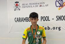 El tomellosero Javier Ramírez Perona, Campeón de España Sub-15 de Billar a tres bandas