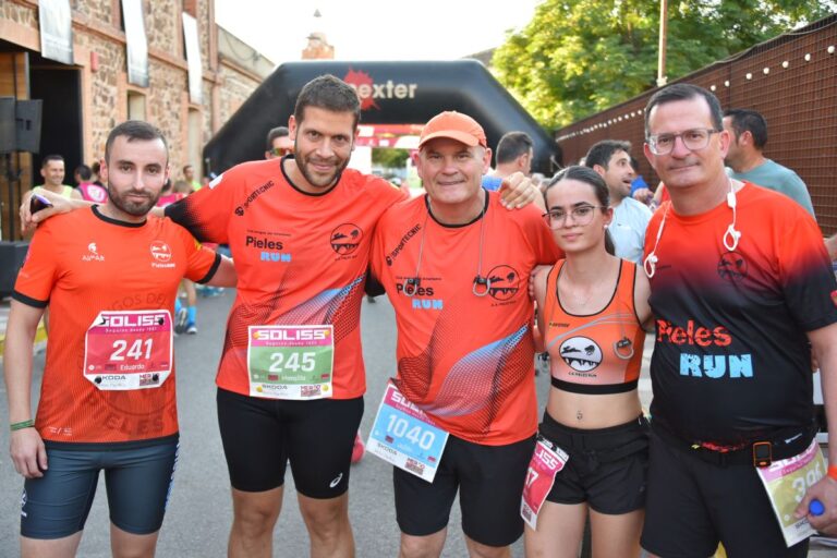 Los Pieles Run de Tomelloso siguen compitiendo en la I Legua de Corral de Calatrava