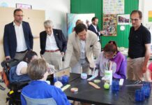 Valverde destaca la labor de AFAS y reafirma el compromiso de la Diputación con la inclusión social